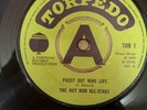 Hot rod all stars,Pussy got nine life,reggae 45rpm UK bids only.
