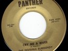 INVISIBLE BURGUNDY BULLFROG 45-1969-Cry Me A River (Panther) Garage/Punk/Psych