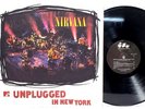 NIRVANA MTV Unplugged In New York RARE ORIGINAL 1994 LP DGC 24727 EX Grunge