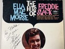 The Hits of Ella Mae Morse & Freddie Slack signed vinyl EMI  M-11971