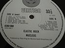 Nucleus - Elastic Rock. 1970 Vertigo Records Swirl/Spiral. Die-Cut Sleeve+Inner