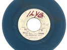 SOULETTES - I LOVE YOU BABY - SKATALITES - INSTRUMENTAL - 7'' [BLUE VINYL]