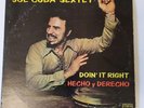 Joe Cuba Sextet ‎Doin' It Right Hecho Y Derecho Salsa Lp Vinyl Disco 1973