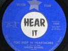 TN Country Banjo Bopper Bluegrass 45 SIMON BOWES They Poisoned SILVER STAR hear
