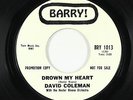 Latin Soul 45 - David Coleman - Drown My Heart - Barry - VG++ mp3
