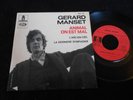 GERARD MANSET/ANIMAL ON EST MAL/RARE FRENCH 60'S POP/ODEON/FRENCH  EP 7