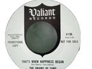 The Grains of Sand She Needs Me and That's When Happiness Began  RARE promo VG++