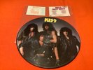 KISS - GENE SIMMONS “Crazy Nights” Original 1987 VINYL PICTURE DISC Lp + TICKET