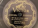 Victor 23549 Jimmie Rodgers MY BLUE EYED JANE w Jazz Bd  78 rpm Country 1931 EE+