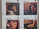 Taylor Swift 'Midnights' - Set of 4 x Coloured Vinyls with Hand Signed Photos