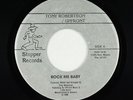 Digi Roots Reggae 45 - Tony Robertson & Upfront - Rock Me Baby - Stepper JA VG++