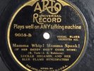 Lucille Hegamin - Mamma Whip  Mamma Spank /He's My Man, Arto 9058, Jazz 78, 1921