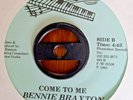 Modern Soul 45 * Bennie Braxton * Come To Me * Phanelson * MINT COPY  *