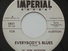 Blues LIL SON JACKSON Everybody's Blues / Travelin' Woman IMPERIAL Promo 45 HEAR