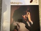 Taylor Swift Midnights Vinyl With Hand Signed Photo Mahogany Edition Limited NEW