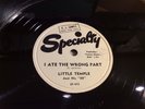 LITTLE TEMPLE(GUS JENKINS) Specialty 475 I Ate The Wrong Part/Cold Love BLUES 78
