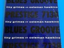 Coleman Hawkins Tiny Grime Blues Groove 1958 Prestige PRLP 7138 mono RVG wax VG+
