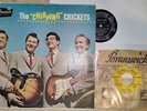 “The Chirping Crickets” LP  Mono 1957 original Textured Slv, + promo 45