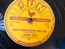JOHNNY CASH SUN  295 Guess Things Happen That Way/Come inStranger EE+