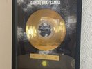 CAPITAL BRA X SAMRA WIR TICKEN GOLDPLATTE AWARD ORGINAL NEU