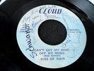 KISS OF RAIN Lover 45 RECORD - RARE 70's MN Garage Rock - autographed - HEAR