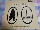 LEOPOLD WLACH & DEMUS Brahms Sonatas ORIG Westminster XWN 18446 US-1950s LP