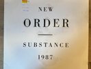 SEALED  NEW ORDER SUBSTANCE LP EMBOSSED ORIGINAL 1987 US QWEST RECORDS 9 25621-1