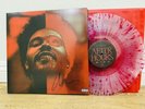 The Weeknd After Hours Deluxe Signed Clear With Red Splatter Colored Vinyl 2XLP
