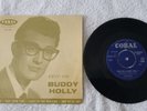 plays ex-/ex-/ex-/ex- Buddy Holly Ep Rave On 1959 coral fep 2005 sleeve vg+