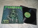 FORBIDDEN Twisted Into Form '90 ORIGINAL US GREEN Military label press MINT-