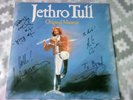 Jethro Tull Original Masters LP signed Anderson/Barre/Cornish/Pegg 1985