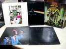 Classic Rock Lp x 5  LED ZEPPELIN  PINK FLOYD  JIMI HENDRIX  KISS  AC/DC