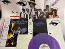 PRINCE & REVOLUTION PURPLE RAIN WARNER P-13021 Japan OBI POSTER PURPLE LP