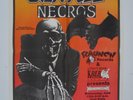 MEGADETH Necros OVER KILL 10 June 1987 concert poster Salt Lake City PUNK metal