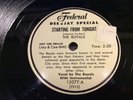 ROYALS-FEDERAL 12077-STARTING FROM TONIGHT/I KNOW I LOVE YOU SO DOOWOP BIO DJ 78