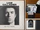 LIAM GALLAGHER AS YOU WERE DELUXE WHITE VINYL ALBUM BOXSET 7”, CD & POSTER OASIS
