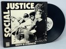 Social Justice ‎Unity Is Strength 1989 SoCal  Hardcore Punk Vinyl LP Edge Warp