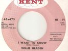 WILLIE HEADEN I Want To Know Find Another Woman KENT PROMO NORTHERN SOUL USA 45