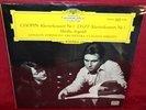 CHOPIN LISZT ARGERICH ABBADO PIANO CTOS. 1968 GER DG 139 383 STEREO ED1 RARE LP