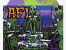 AFI The Art Of Drowning Color Vinyl Record Purple Green Starburst Newbury 1/500