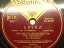 ERIKA FAMOUS SOLDIER SONG WOITSCHACH RARE WW2 78RPM RECORD GERMAN GERMANY MARCH