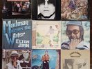 9 ELTON JOHN LPs YELLOW BRICK ROAD Honky Château MADMAN Greatest CARIBOU Vinyl