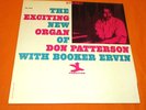 DON PATTERSON The Exciting New Organ of LP 1970s pressing SOUL JAZZ Prestige