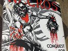 Necros Conquest For Death 7” Pushead Art Touch & Go Crass Oi  Hardcore Punk KBD