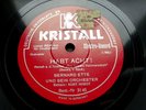0285/ BERNARD ETTE TANZORECHESTER-Habt acht-Stein-Song-Kurt Hardt-78rpm Schellak