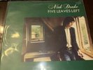 NICK DRAKE Five Leaves Left (1969) LP Island 9105 RARE 1st Pressing w/Misprint