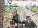 the clash combat rock vinyl Signed by all members