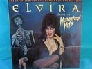 Vtg 1988 Elvira Presents Haunted Hits VA 2xLP Vinyl w/ Poster - Rhino R171492