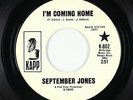 Northern Soul 45 - September Jones - I'm Coming Home/No More Love - Kapp - mp3