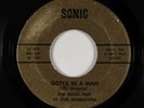 Northern Soul Garage 45 - Music Men Of Our Generation - Gotta Be A Man - Sonic